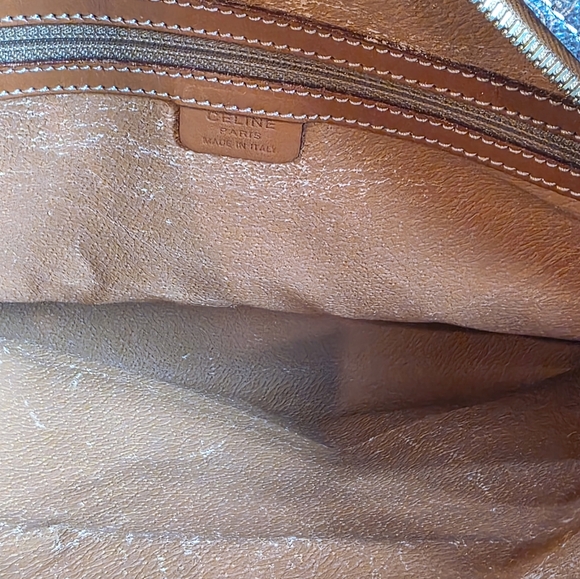 Celine handbag Macadam brown women's - Picture 8 of 12